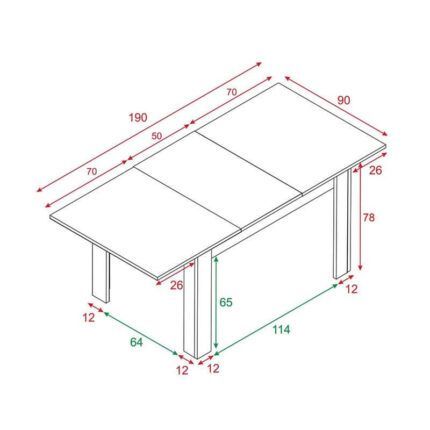 Mesa Kendra extensible