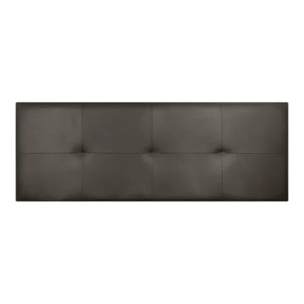 Cabecero cama polipiel 150cm Costa chocolate económico para dormitorio