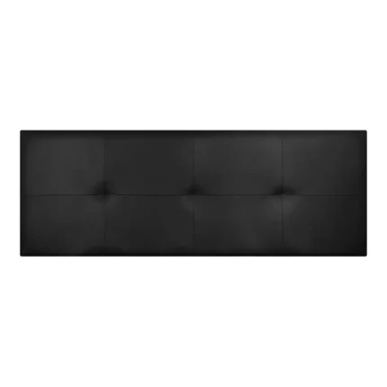 Cabecero cama polipiel 150cm Costa negro barato para cama de 150 cm