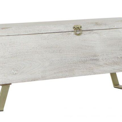 BAUL MADERA METAL 116CM
