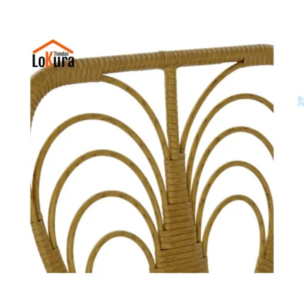 silla de jardín de ratán