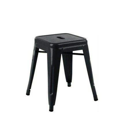 taburete de terraza tol 45cm negro