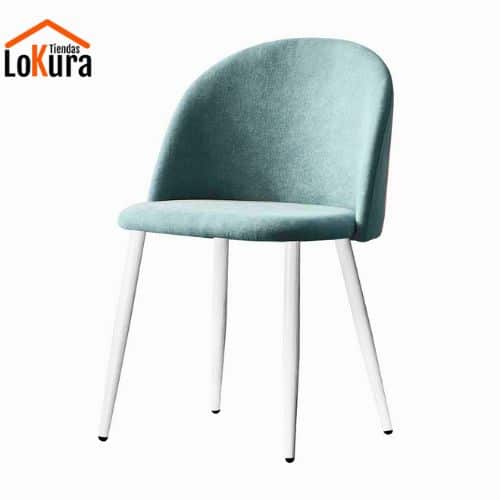 Sillas de Comedor con Patas Blancas