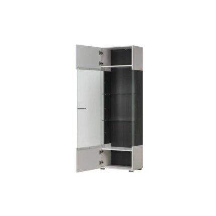 vitrina blanco lacado enzo
