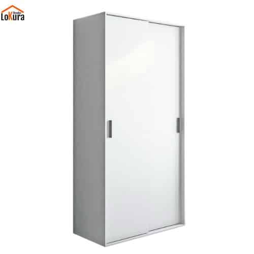 Armario Puertas Correderas Blanco Aura