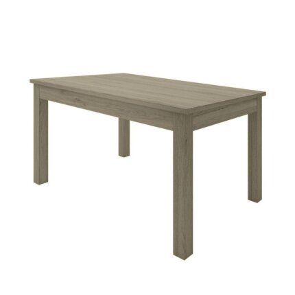 mesa de comedor madera Elba, color Cambrian, ideal para uso diario en cocinas o comedores
