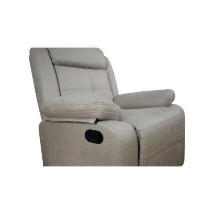 sillón relax palanca Detroit plata