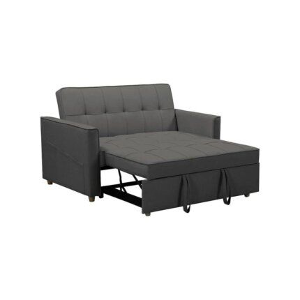 sofá cama económico gris ural