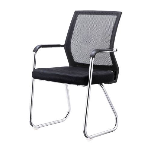 Silla confidente con brazos ergonómica y elegante, perfecta para espacios de trabajo y reuniones