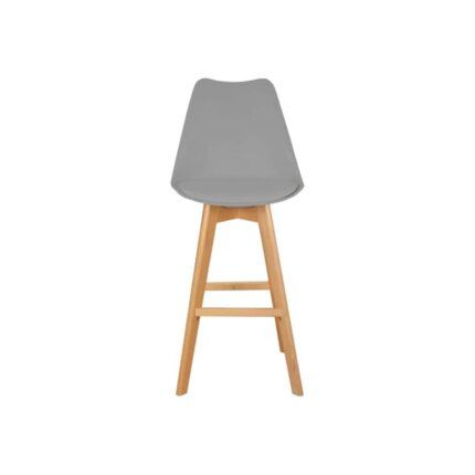 taburete diseño nórdico gris Chios