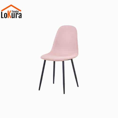 Silla de salón tapizada Cori