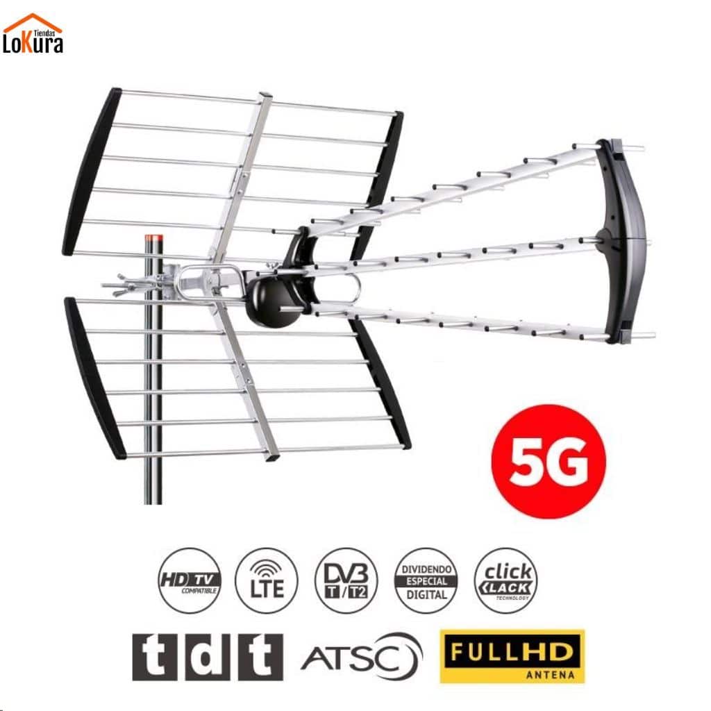 Antena de TV Exterior UHF