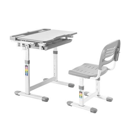 Mesa y silla de dibujo con escritorio inclinable y diseño compacto. Perfecto para artistas y estudiantes