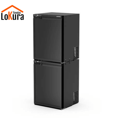 Nevera autocaravana de 130L - Compatible con 12/24V DC y 100-240V AC