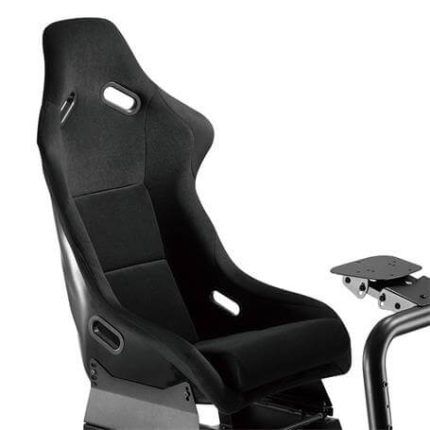 Simulador gaming racing con estructura resistente y diseño ergonómico