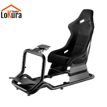 Silla Gaming Racing Pro con chasis de acero y asiento ergonómico
