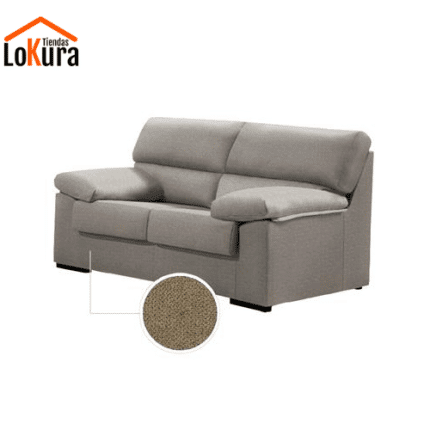 Sofa de dos plazas vison