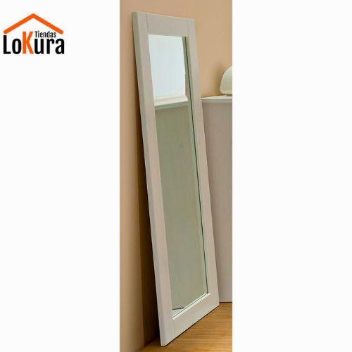 Espejo vestidor Nevada de madera blanco