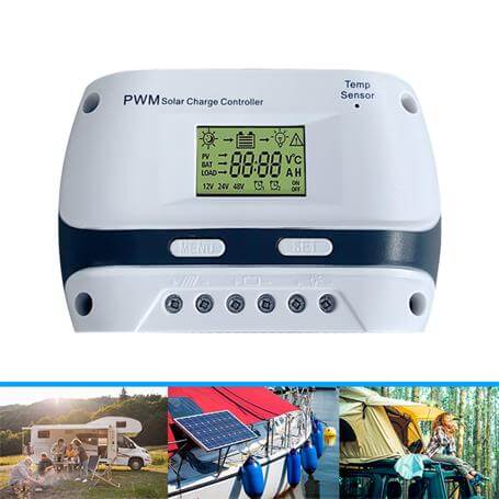Contralor de carga solar 24v