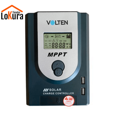 Controlador de carga solar 30a 12v 24v