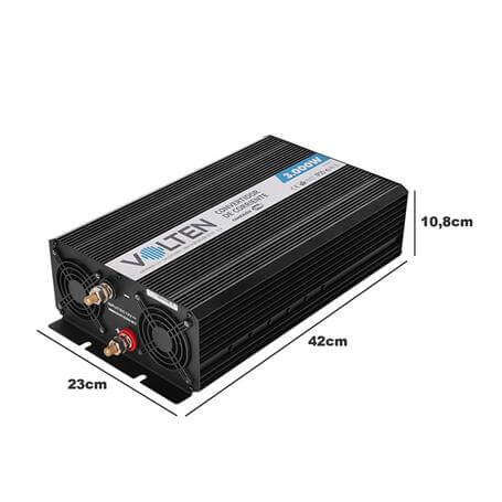 Convertidor de corriente 3000w