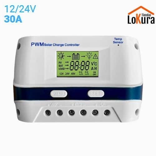 controlador de carga 30 amp