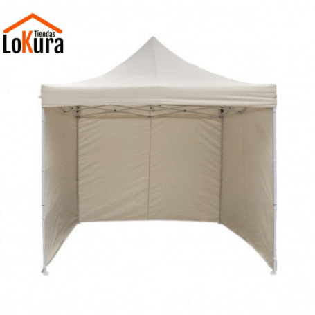 Carpa plegable beige