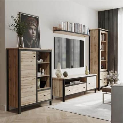 Mesa tv en madera