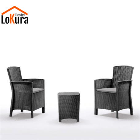 Set de mesa y sillas para jardín