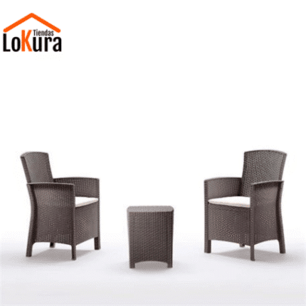 Set de mesa y sillas para jardín