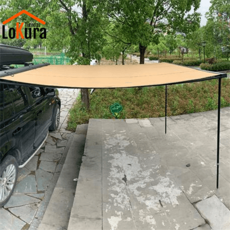 Toldo plegable para coche