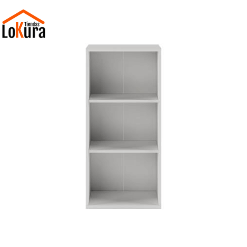 pequeña estantería de madera para oficina de L53 x F35 x A114cm