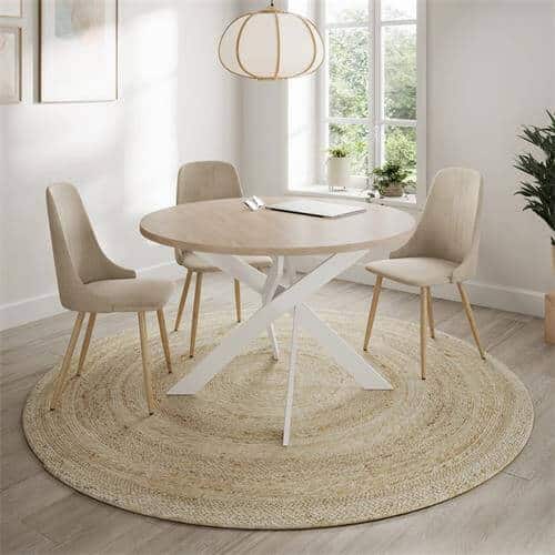 Comedor redondo de 120 cm