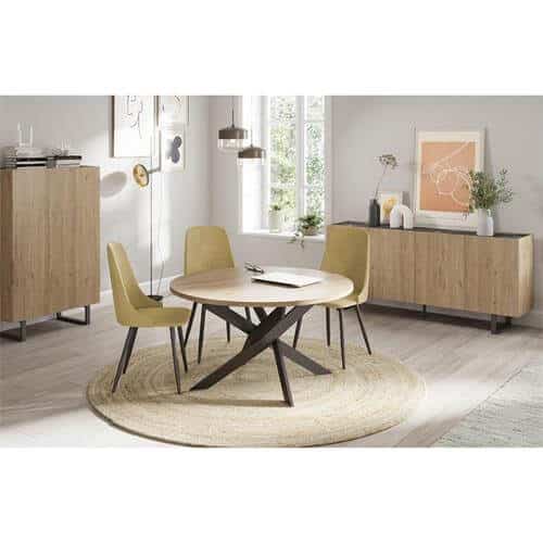 Comedor redondo de 120 cm