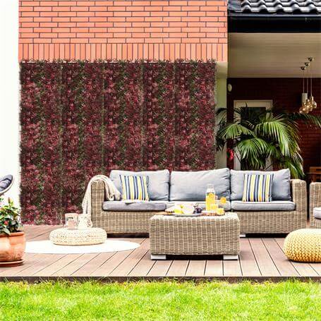 Jardín vertical artificial para pared