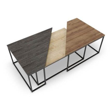 Juego de 3 mesas para sala