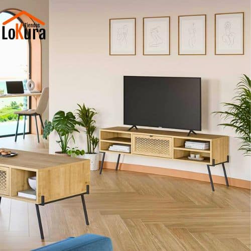 Mesa de Madera para Televisión Evan