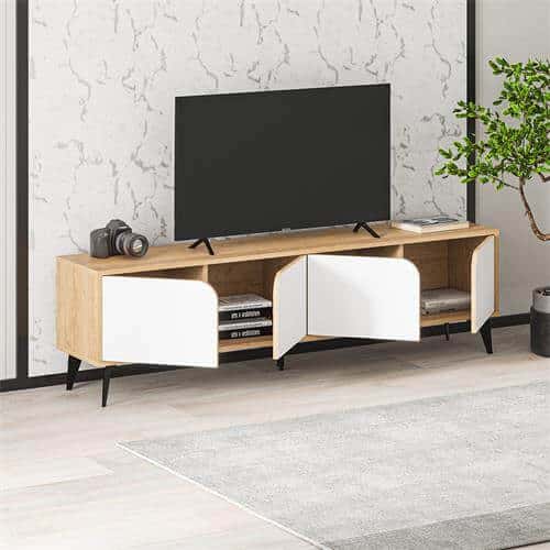 Muebles de sala para tv de madera
