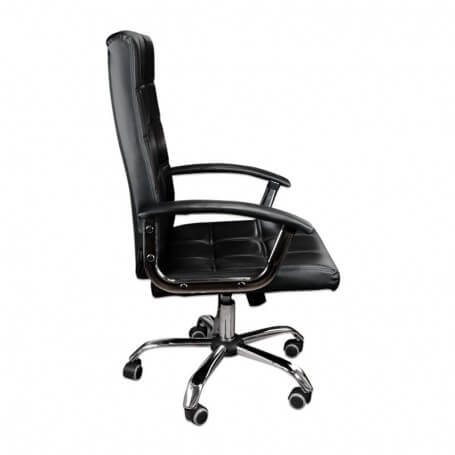 silla ejecutiva de escritorio ergonómica OFI500 con soporte lumbar y ruedas de nylon resistentes.