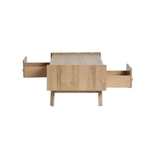 mesa de centro de sala madera
