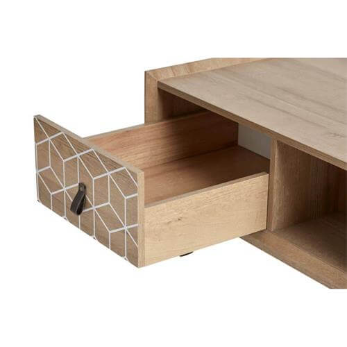 mesa de centro de sala madera