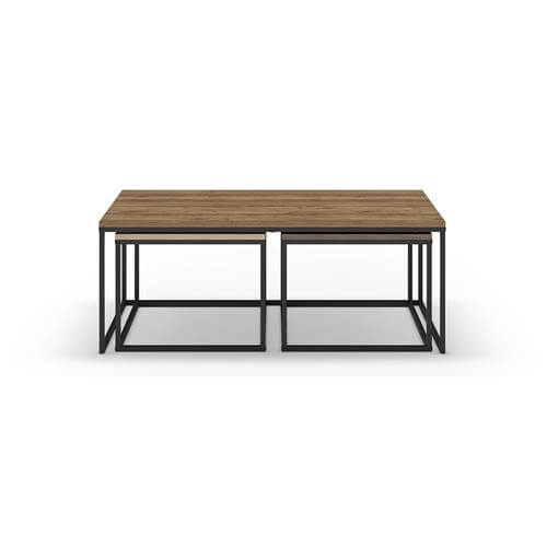 set de 3 mesas para sala