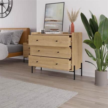 cajonera moderna madera