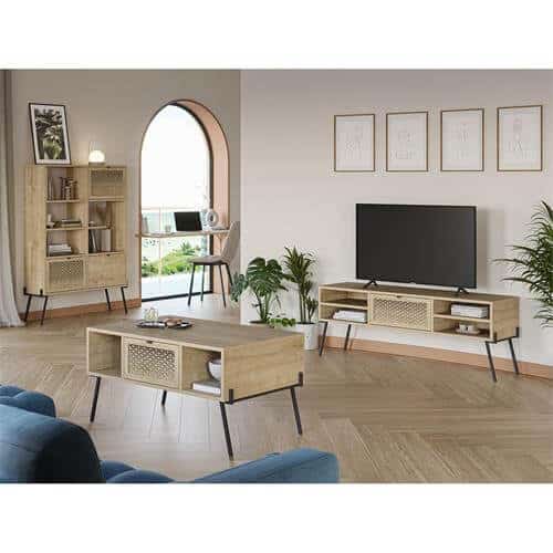 Estante para libros en madera