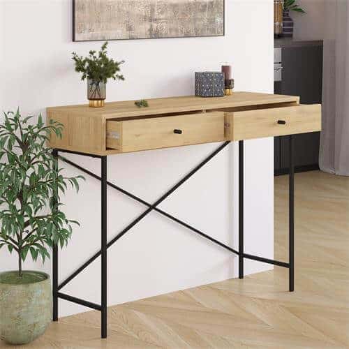 Mesa recibidora madera