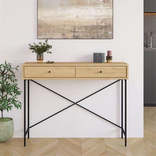 Mesa recibidora madera
