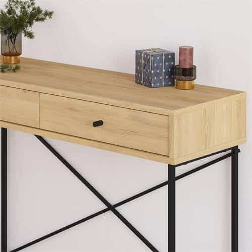 Mesa recibidora madera