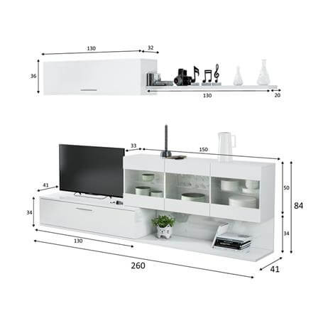 Modulares tv modernos