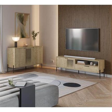 Mueble de tv en madera