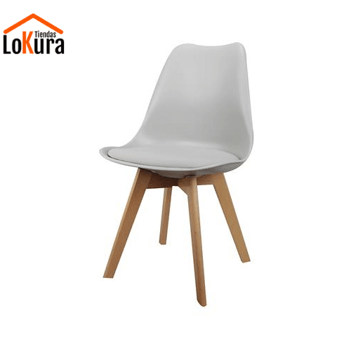 sillas ergonómicas para comedor en color blanco